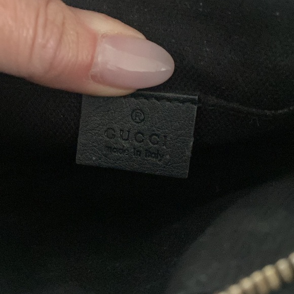 Gucci 💎 Black Patent Leather Soho Disco Tassle/Chain Shoulder Crossbody GUC - Picture 11 of 12